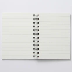 Hot Muji Carnet à double spirale en papier d``arbres de plantation A7