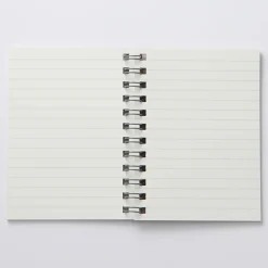 Hot Muji Carnet à double spirale en papier d``arbres de plantation A7