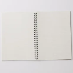Outlet Muji Carnet à double spirale en papier d`arbres de plantation A5