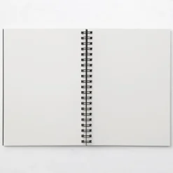 Hot Muji Carnet double spirale en papier recyclé format B6