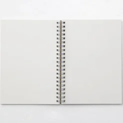 Hot Muji Carnet double spirale en papier recyclé format B6