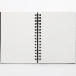 Muji Carnet double spirale en papier recyclé A6