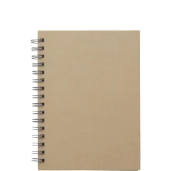 Muji Carnet double spirale en papier recyclé A6