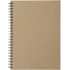Muji Carnet double spirale en papier recyclé A5