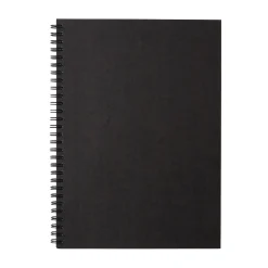 Outlet Muji Carnet double spirale en papier recyclé B5
