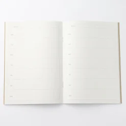 Muji Carnet hebdomadaire