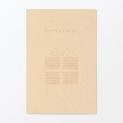 Outlet Muji Carte message ‐ Cadeau