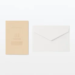 Hot Muji Carte message ‐ Gâteau
