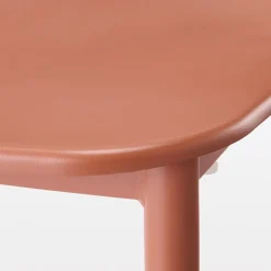 Online Muji Chaise en aluminium - Bourgogne