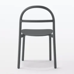 New Muji Chaise en aluminium - Gris foncé