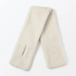 Sale Muji Écharpe en polaire Boa de polyester recyclé