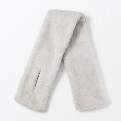 Sale Muji Écharpe en polaire Boa de polyester recyclé