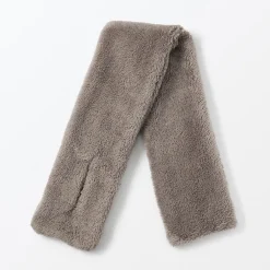 Sale Muji Écharpe en polaire Boa de polyester recyclé