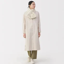 Sale Muji Écharpe en polaire Boa de polyester recyclé
