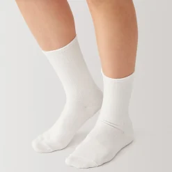 New Muji Chaussettes à angle droit stretch à revers confort 36‐39