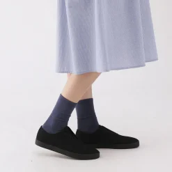 New Muji Chaussettes à angle droit stretch à revers confort 36‐39