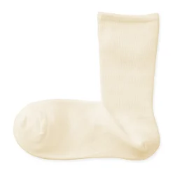 New Muji Chaussettes à angle droit stretch à revers confort 36‐39