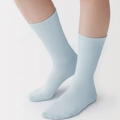 New Muji Chaussettes à angle droit stretch à revers confort 36‐39