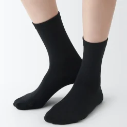 New Muji Chaussettes 3 couches à angle droit pour femme