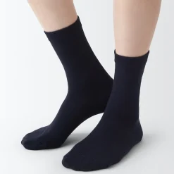 New Muji Chaussettes 3 couches à angle droit pour femme