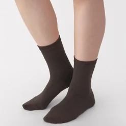 New Muji Chaussettes 3 couches à angle droit pour femme