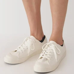 Discount Muji Chaussettes basses à angle droit pour homme ‐ Rayé.