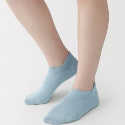 Outlet Muji Chaussettes basses à angle droit femme