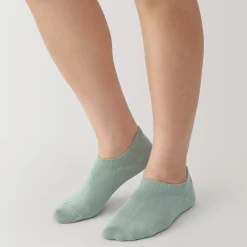 Outlet Muji Chaussettes basses à angle droit femme