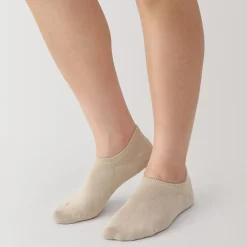 Outlet Muji Chaussettes basses à angle droit femme