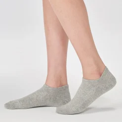 Outlet Muji Chaussettes basses à angle droit femme