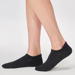 Outlet Muji Chaussettes basses à angle droit femme