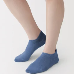 Outlet Muji Chaussettes basses à angle droit femme