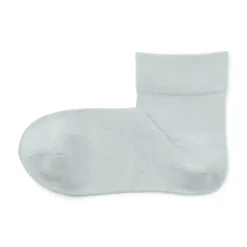 Outlet Muji Chaussettes cheville en modal mélangé à angle droit avec bord confortable pour femme