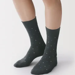 Online Muji Chaussettes chic à pois pour homme
