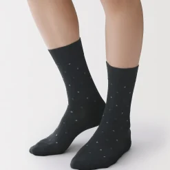 Online Muji Chaussettes chic à pois pour homme