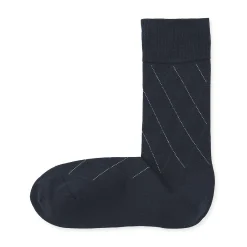 Sale Muji Chaussettes chic Argyle en coton mélangé pour homme