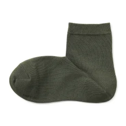 Clearance Muji Chaussettes courtes 3 couches à angle droit femme