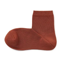 Clearance Muji Chaussettes courtes 3 couches à angle droit femme