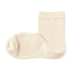 Clearance Muji Chaussettes courtes 3 couches à angle droit femme