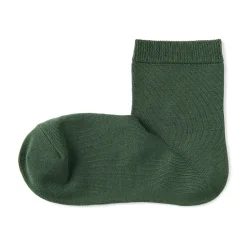 Clearance Muji Chaussettes courtes 3 couches à angle droit femme