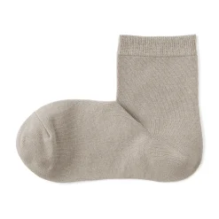 Clearance Muji Chaussettes courtes 3 couches à angle droit femme