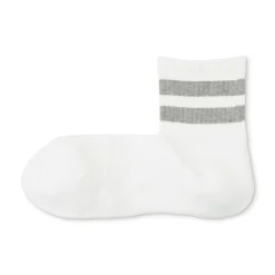Best Muji Chaussettes courtes doublées en peluche à angle droit pour homme