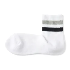 Best Muji Chaussettes courtes doublées en peluche à angle droit pour homme