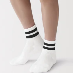 Best Muji Chaussettes courtes doublées en peluche à angle droit pour homme