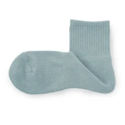 Muji Chaussettes courtes en peluche à angle droit pour homme