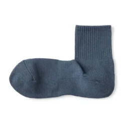 Muji Chaussettes courtes en peluche à angle droit pour homme