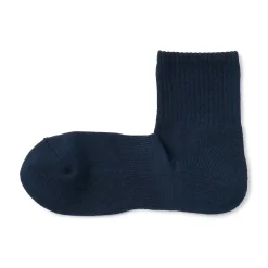 Muji Chaussettes courtes en peluche à angle droit pour homme