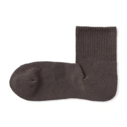 Muji Chaussettes courtes en peluche à angle droit pour homme