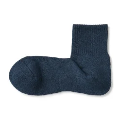Muji Chaussettes courtes en peluche à angle droit pour homme