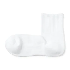 Muji Chaussettes courtes en peluche à angle droit pour homme